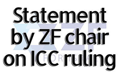 ZF Statement on ICC with resources and articles