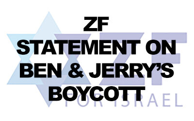 ZF statement on Ben & Jerry’s decision to boycott